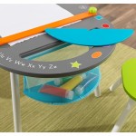 Masa de scris si desenat cu doua scaunele  Chalkboard Art Table Kidkraft OnlyToys